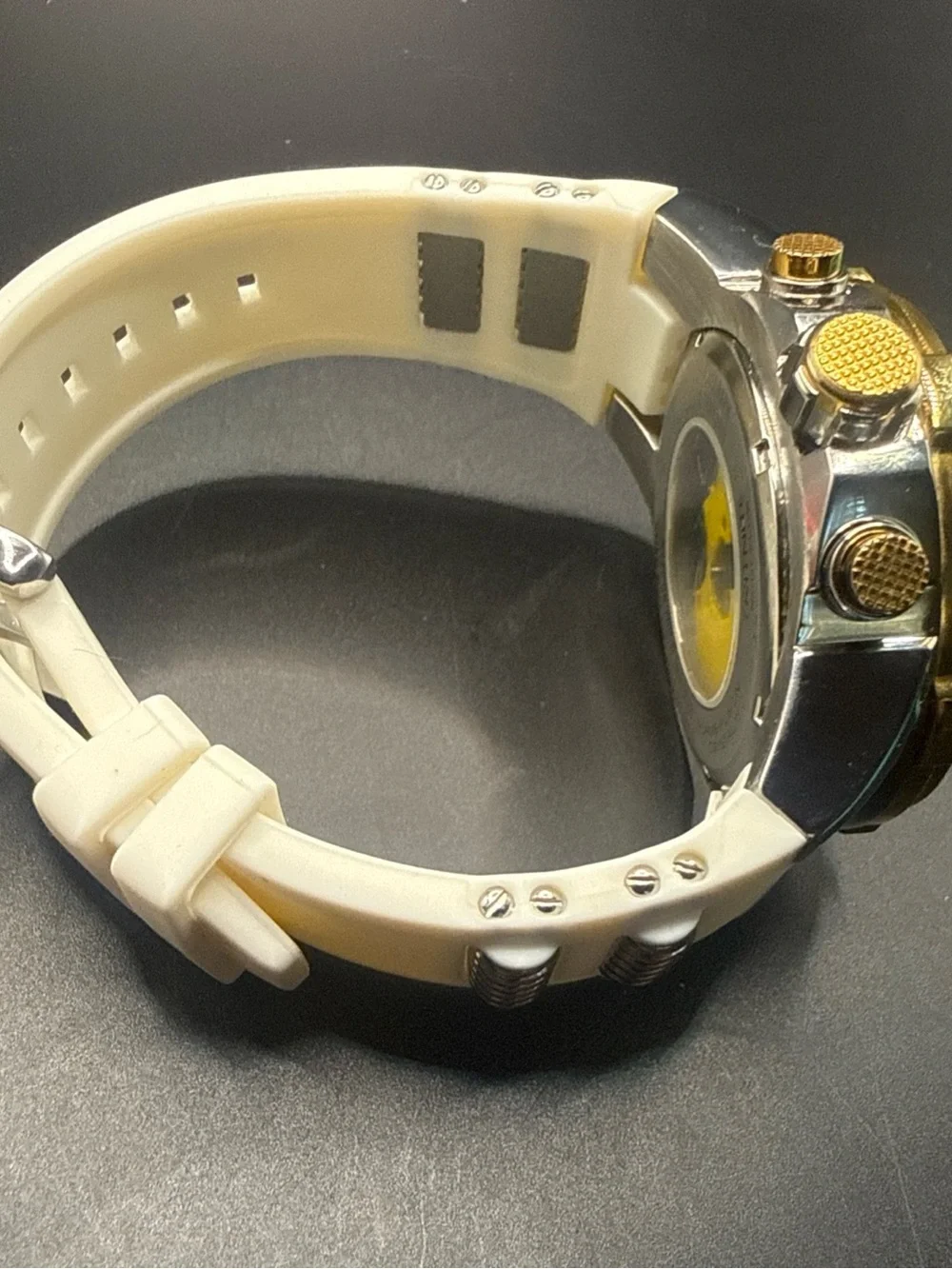 Invicta Speedway White Mother of Pearl Men's Watch - 22512 New Battery